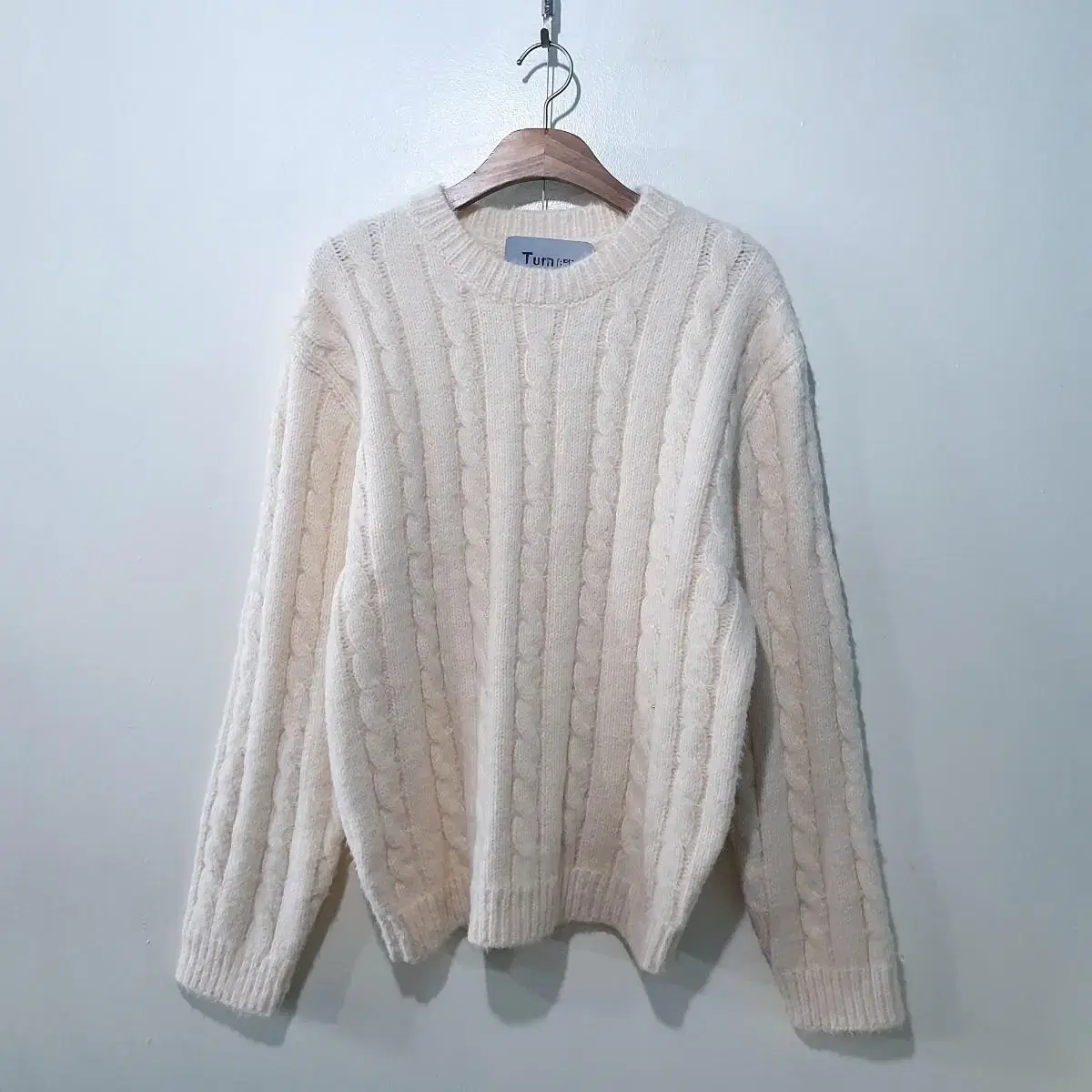 FWNew) Pretzel Brushed Wool Knit 4color