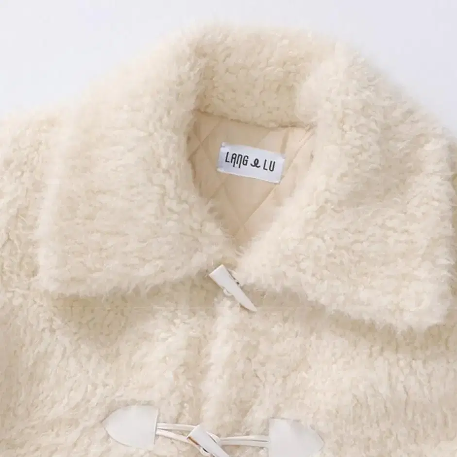 랑앤루 MARAIS Eco Fur Duffle Coat(마레)_IVORY