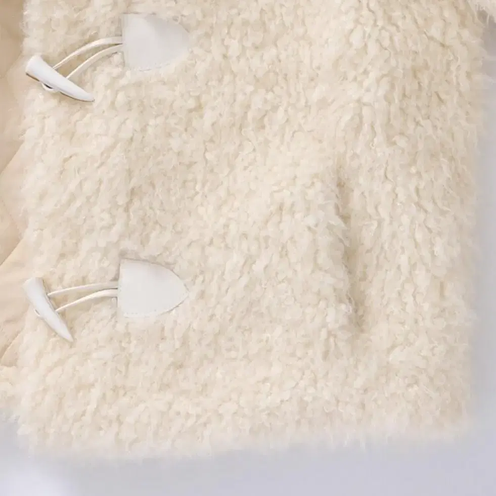 랑앤루 MARAIS Eco Fur Duffle Coat(마레)_IVORY