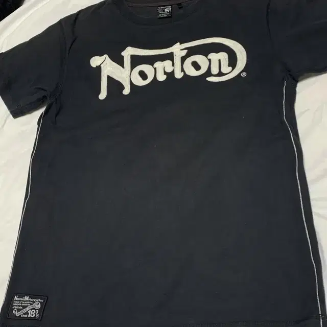 norton motorcycle 패치 반팔