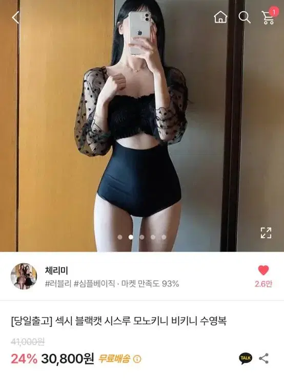 시스루 모노키니