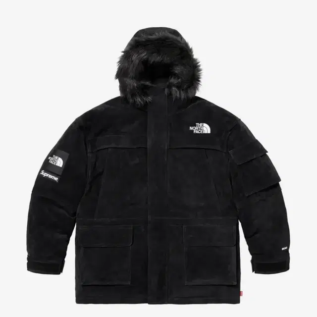 슈프림X노스페이스 Suede 600-Fill Down Parka XL