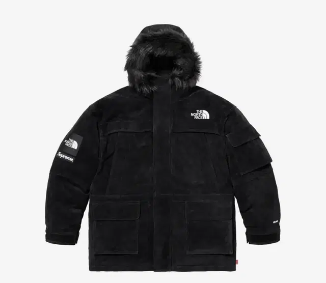 슈프림X노스페이스 Suede 600-Fill Down Parka XL