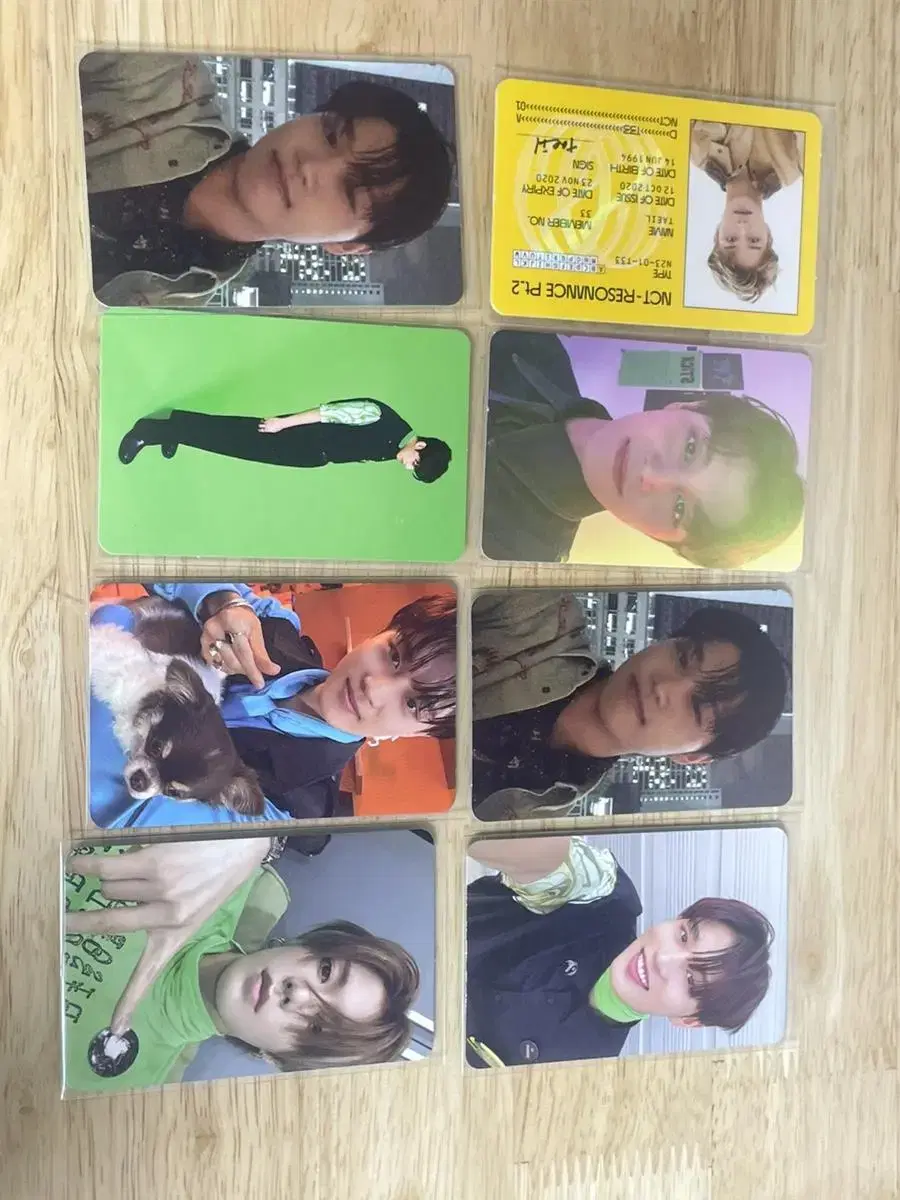 NCT 127 yuta taeil photocard bulk sticker Resonance