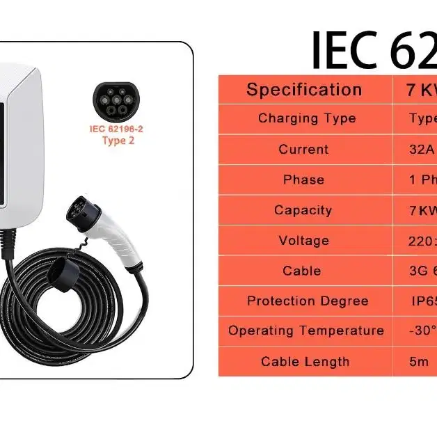 Feyree 전기자동차 충전기 7kw