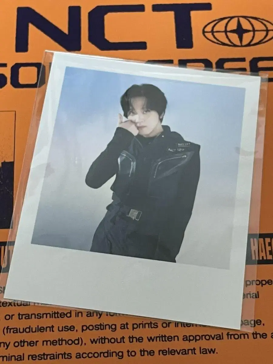 NCT 127 2024 season's greetings polaroid haechan WTS