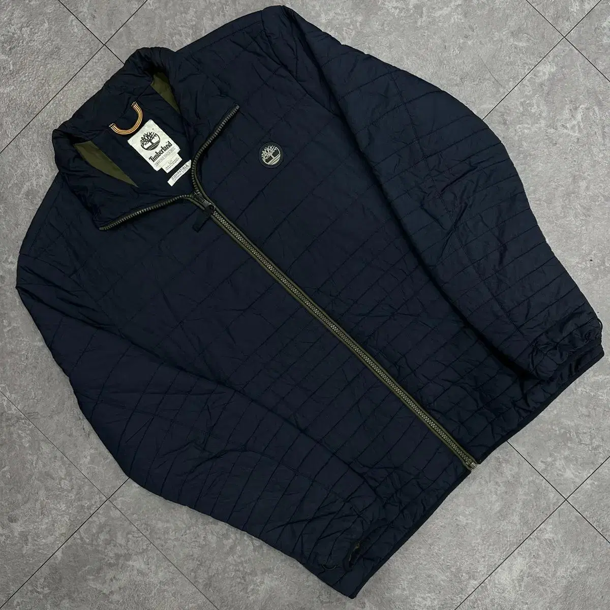 Timberland Small Logo Navy Lightweight Padding