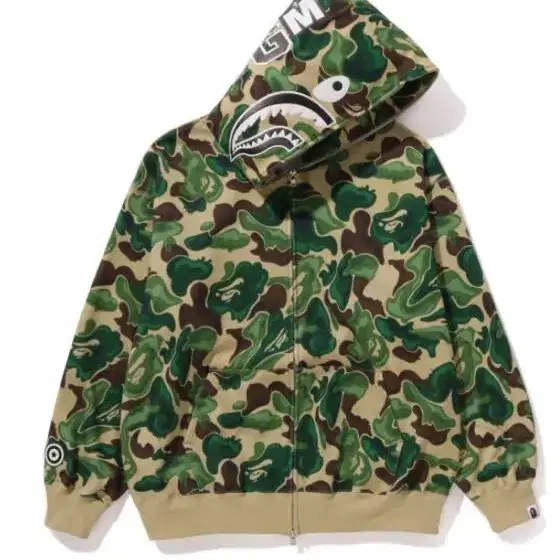 BAPE Art Camo Shark Hoodie