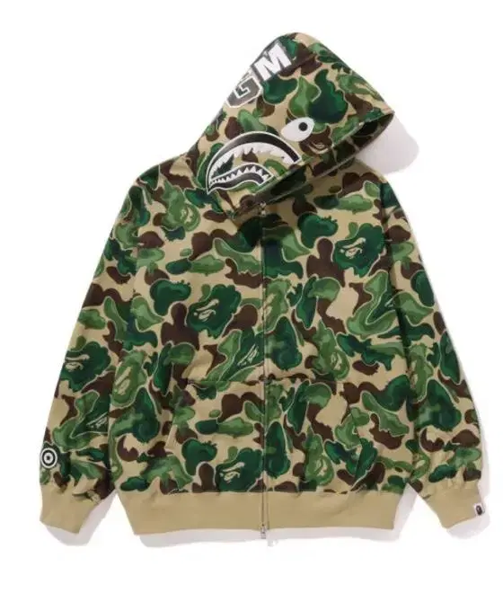 BAPE Art Camo Shark Hoodie