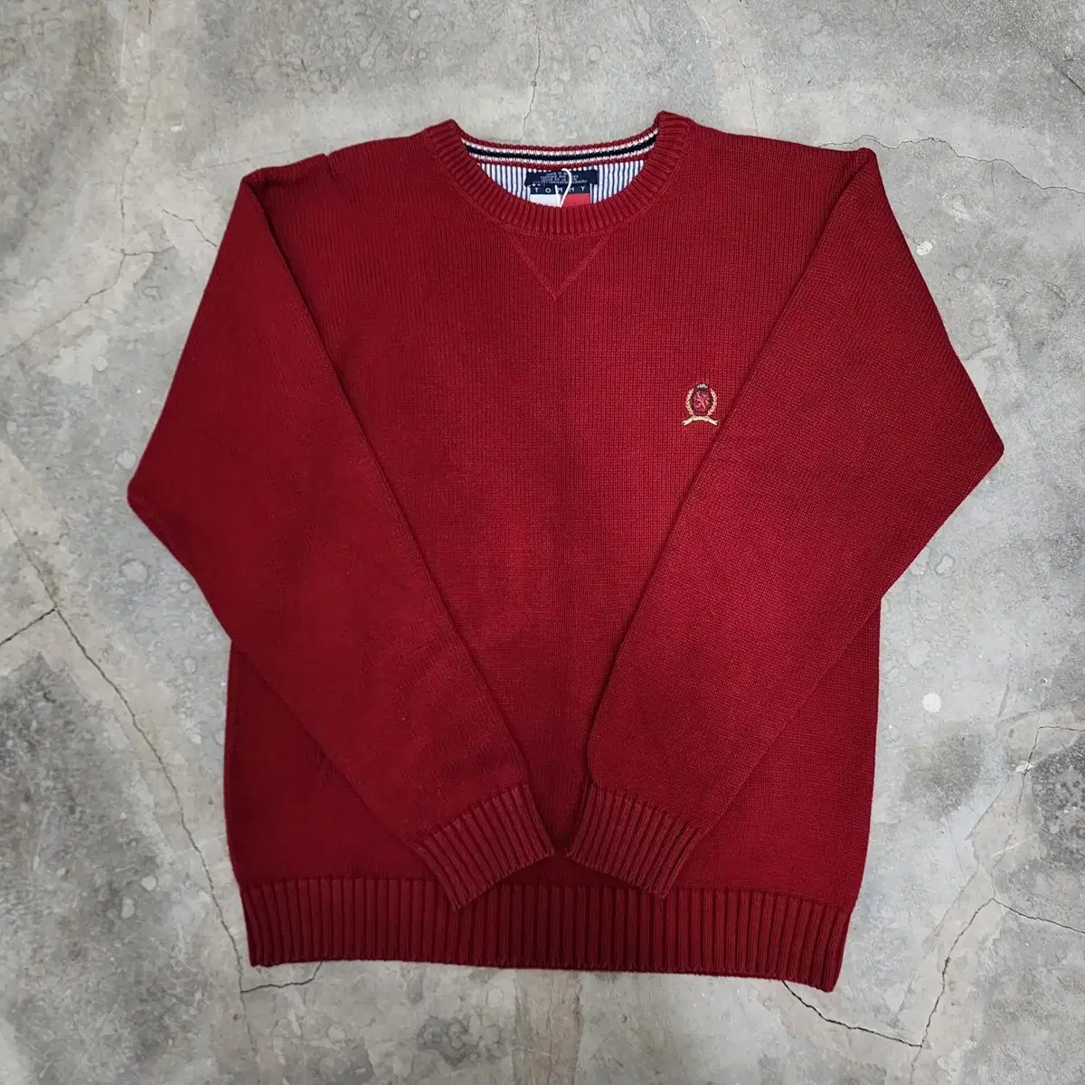 Tommy Hilfiger Round-neck cotton knit