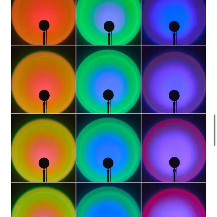 인스타 조명 라이트, 선셋 무드등 합쳐서 팔아요