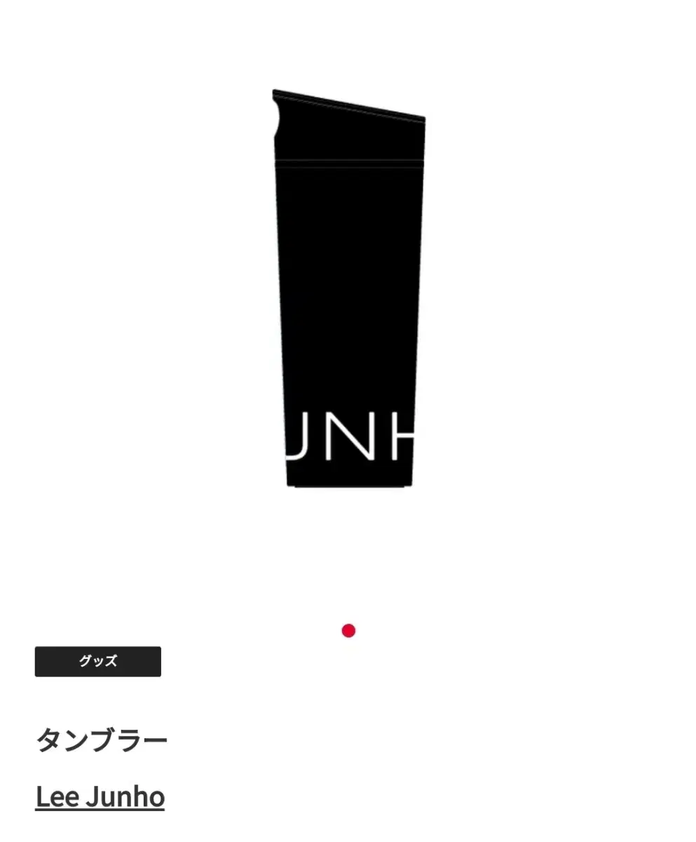 Junho 10th Anniversary Merchandise Tumblr