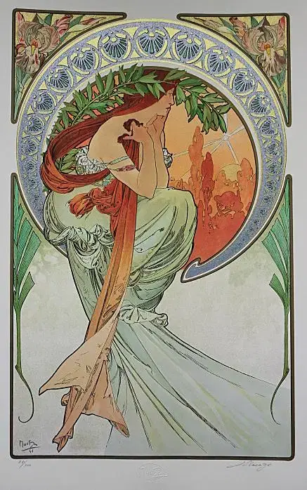 PRINT by Alfons Mucha(알폰스 무하)