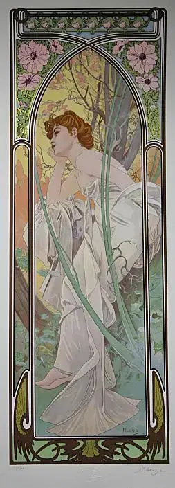 PRINT by Alfons Mucha(알폰스 무하)