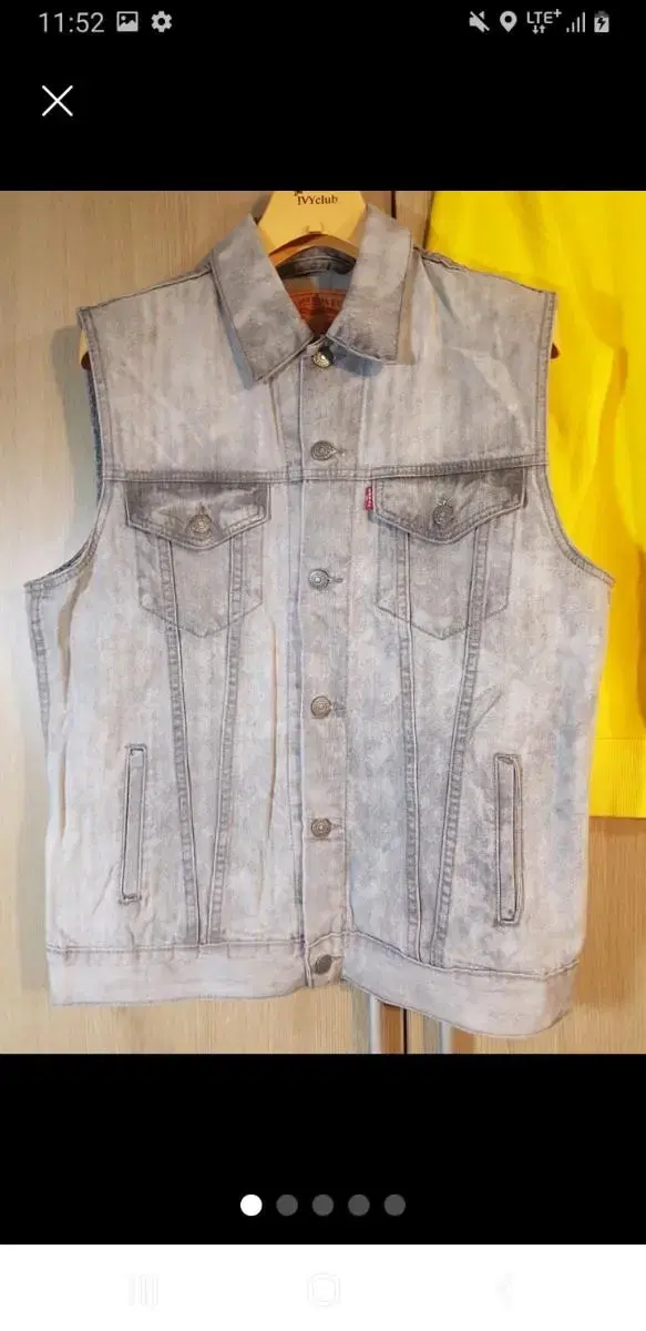 Levi's Jeans Jacket Vest