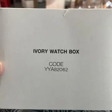 Ivory watch box code yya82062 sale