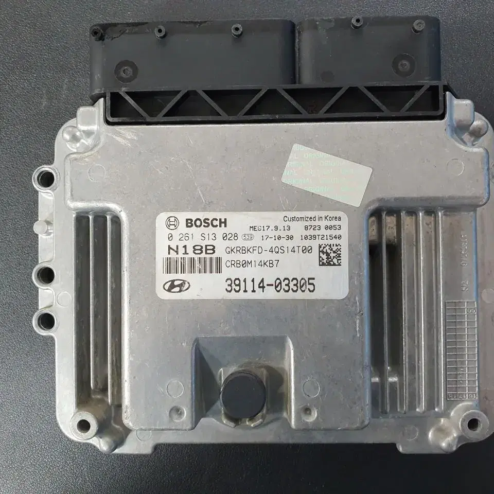 엑센트1.4L 카파엔진 ECU(초기화완료) 39114-03305 고품회수