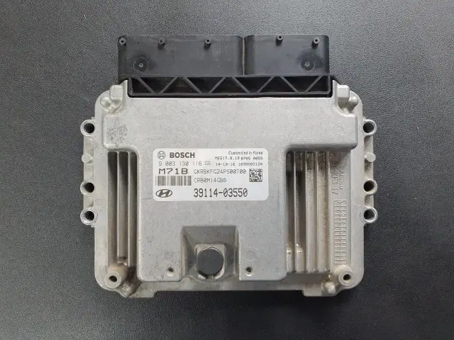 엑센트1.4L 카파엔진 ECU(초기화완료) 39114-03550 고품회수