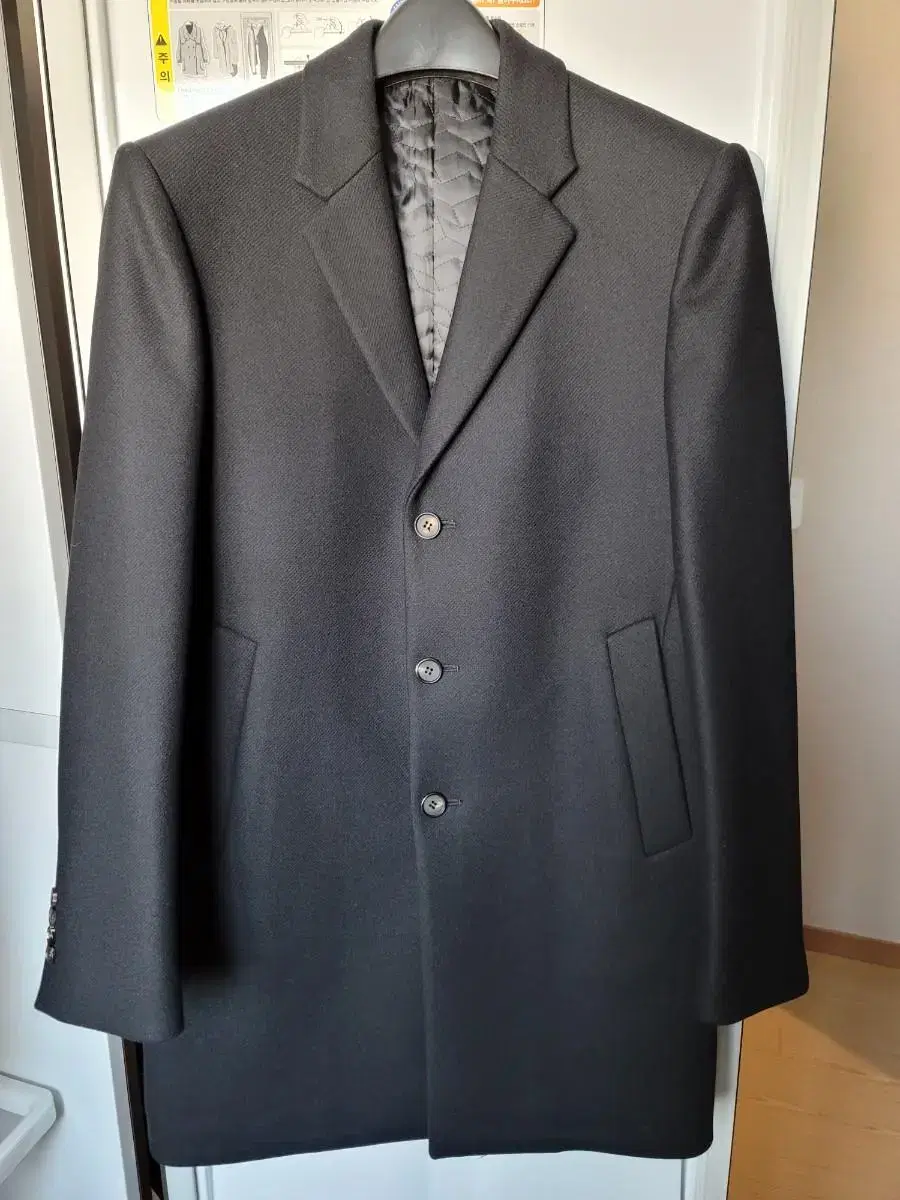 CK Calvin Klein Single Coat Black New in boxy size 46