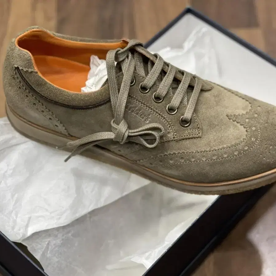 트리커즈 trickers brogue suede 스니커즈 43size