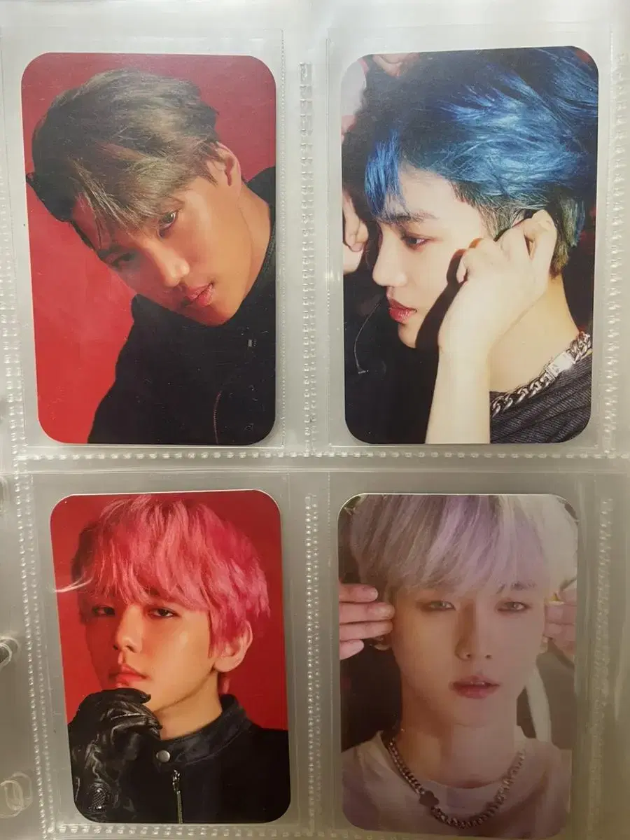 Exo baekhyun kai Super M Photo Card