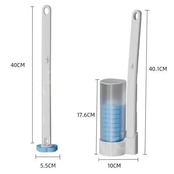 일회용 원터치 변기청소솔 브러시 리필용 교체헤드 화장실청소솔