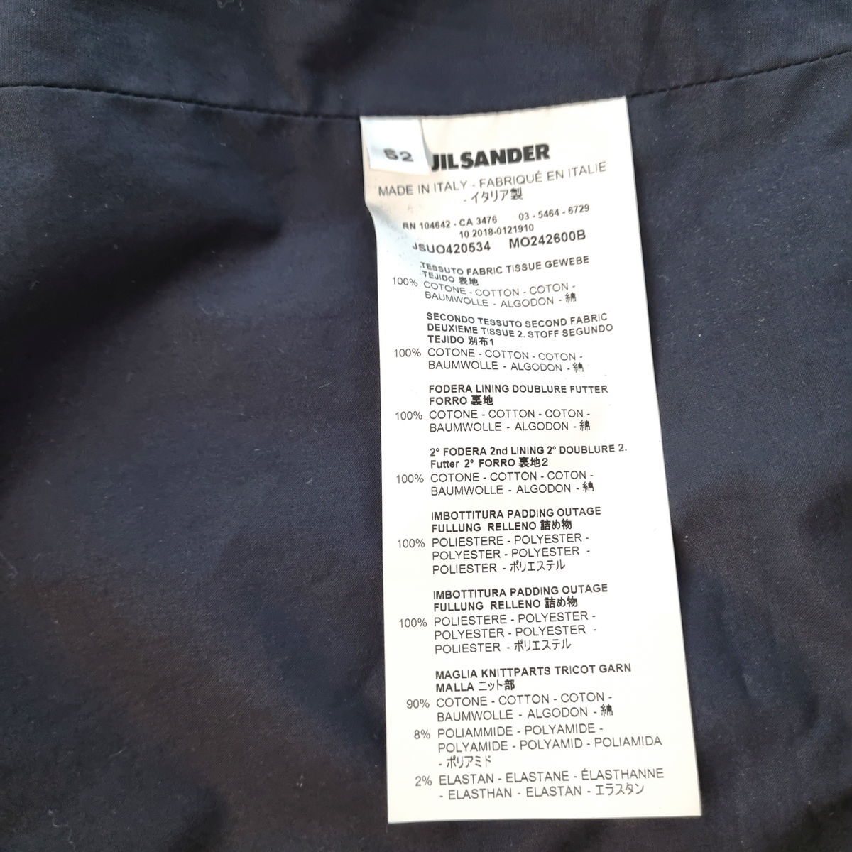 Jilsander Renon Jacket