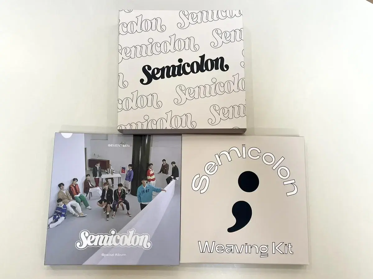 seventeen semicolon unsealed album wts