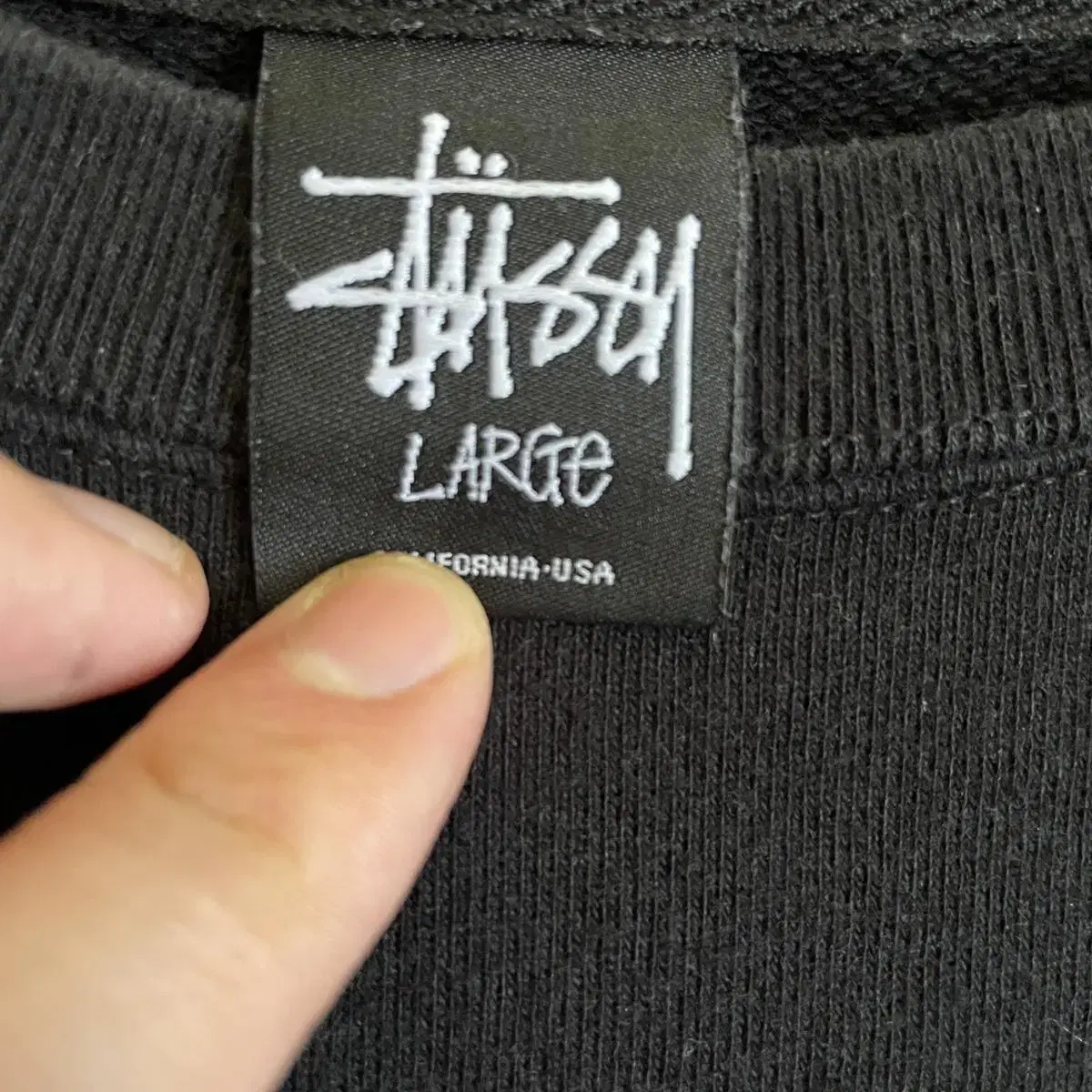 2000s 스투시 Stussy OG 패러디 맨투맨