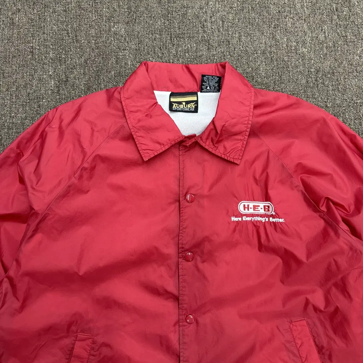 [L] 90s Auburn Sportwear 코치 자켓