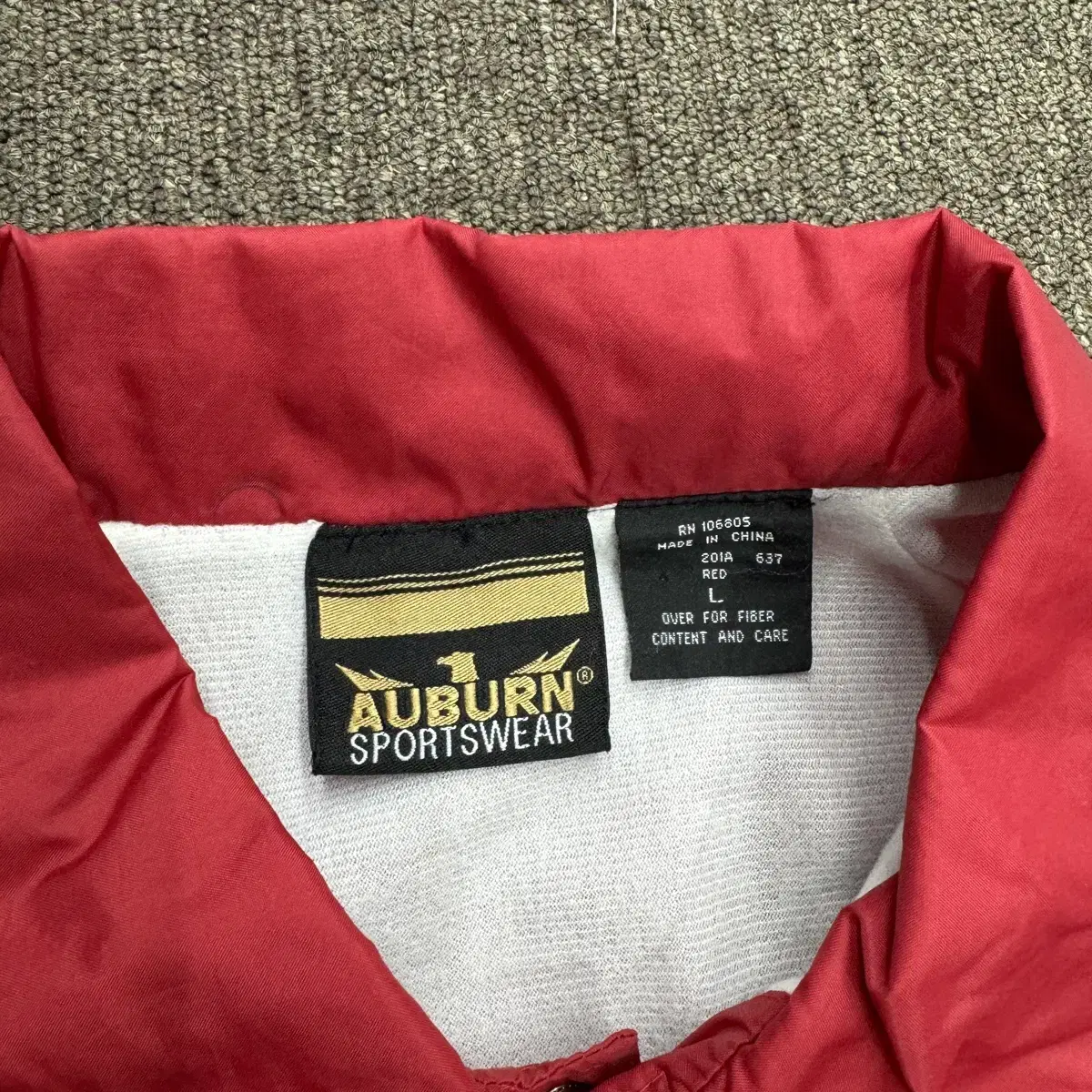 [L] 90s Auburn Sportwear 코치 자켓