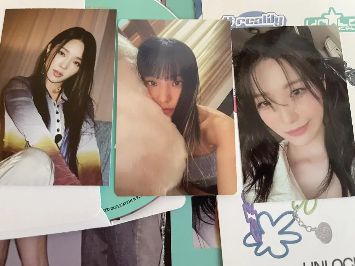 UNLOCK MY WORLD album fromis 9, photocard wts