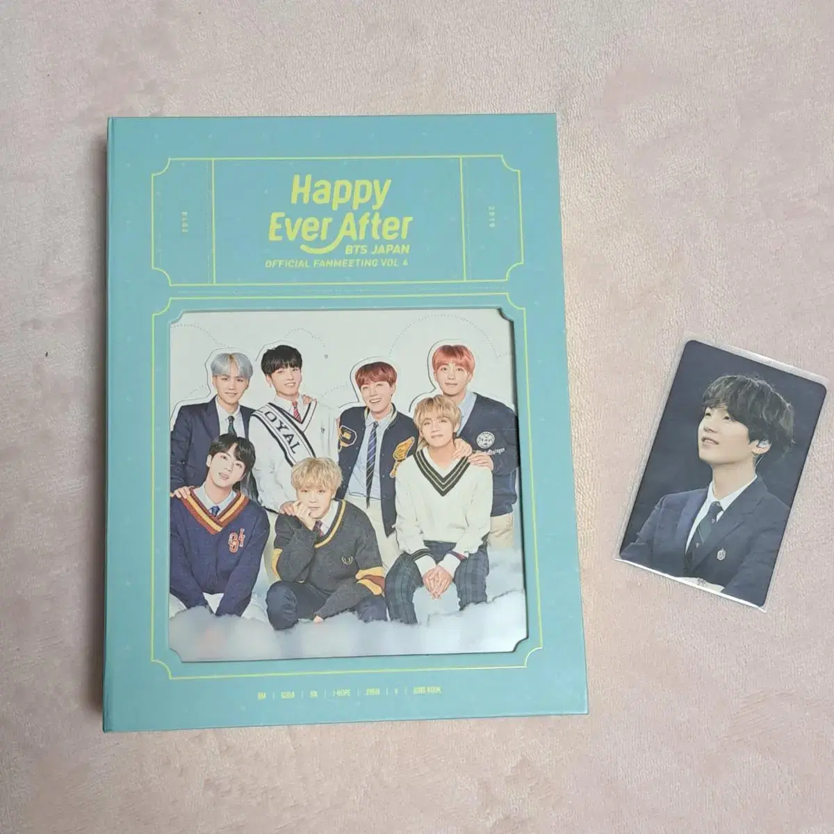 BTS BTS Mercator Japan DVD suga yoon photocard w/ full set wts