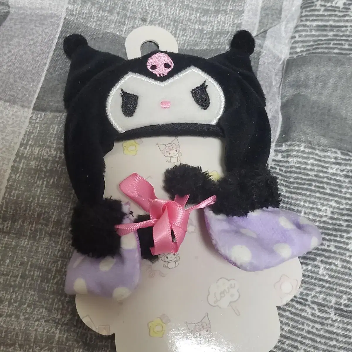 Kuromi Cape 10cm doll clothes Sanrio