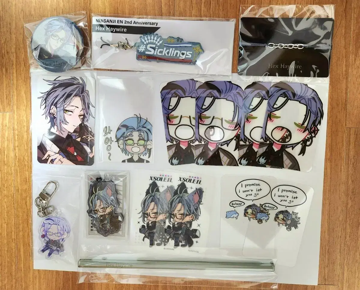 NIJISANJI Ten Hex Haywire Official and Unofficial Goods