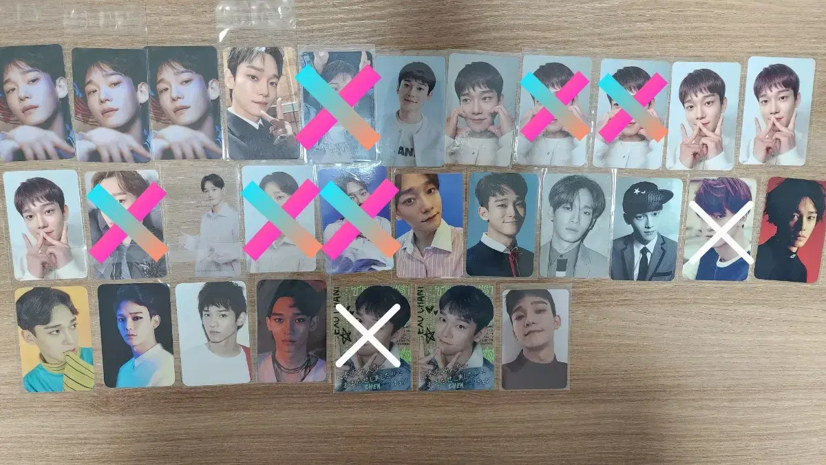 exo chen chen jongdae photocard wts