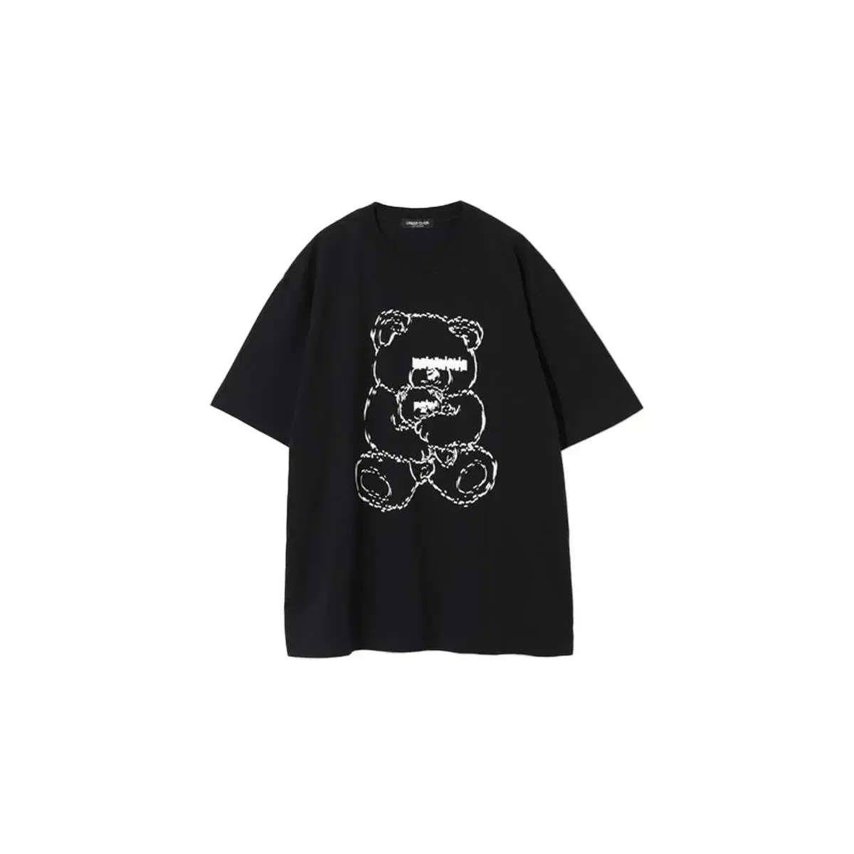 Undercover Kawamura Bearprinted Short Sleeve T-Shirt Black