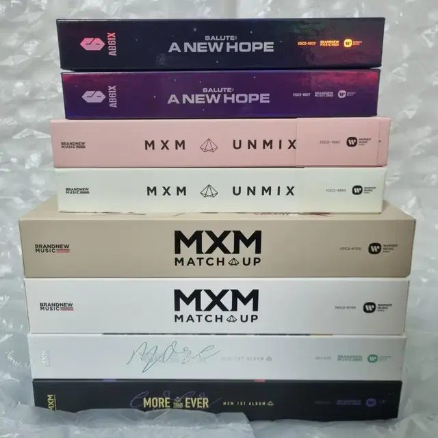 급처) AB6IX 에이비식스, MXM 앨범, DVD, 공식키트 판매