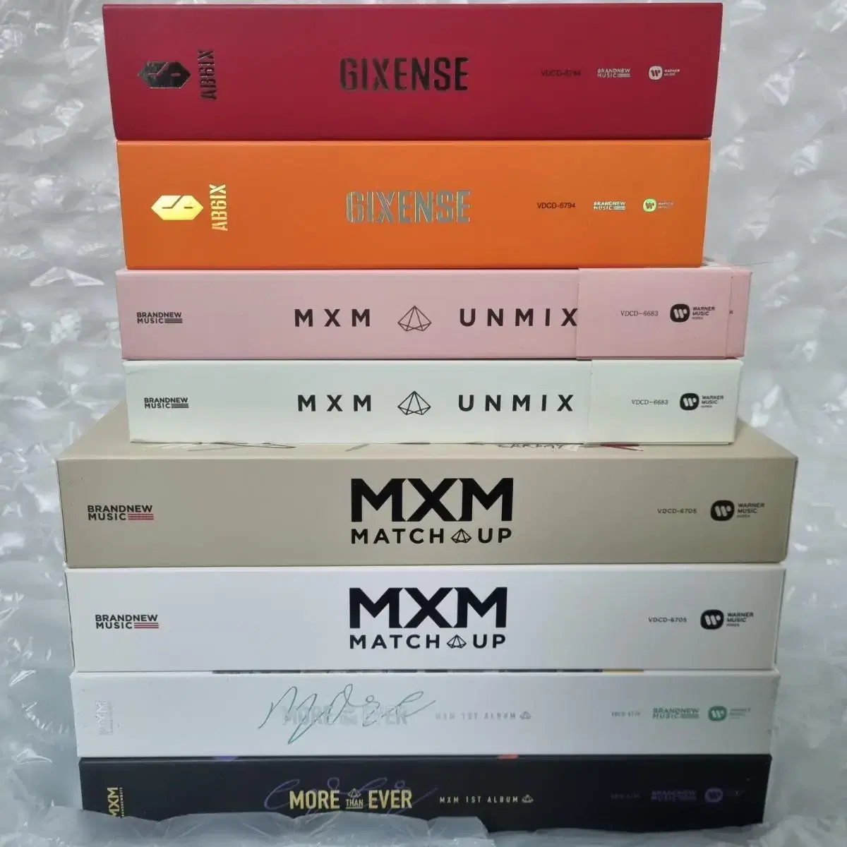 급처) AB6IX 에이비식스, MXM 앨범, DVD, 공식키트 판매