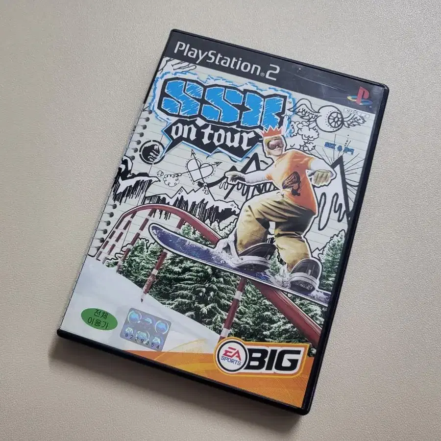 ps2 중고 SSX on tour  EA스포츠 팝니다.