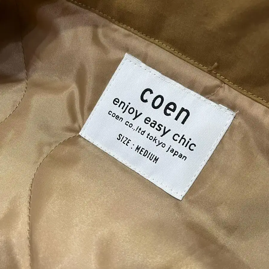 coen by UNITED ARROWS m-65 파카 & 퀼팅 라이너