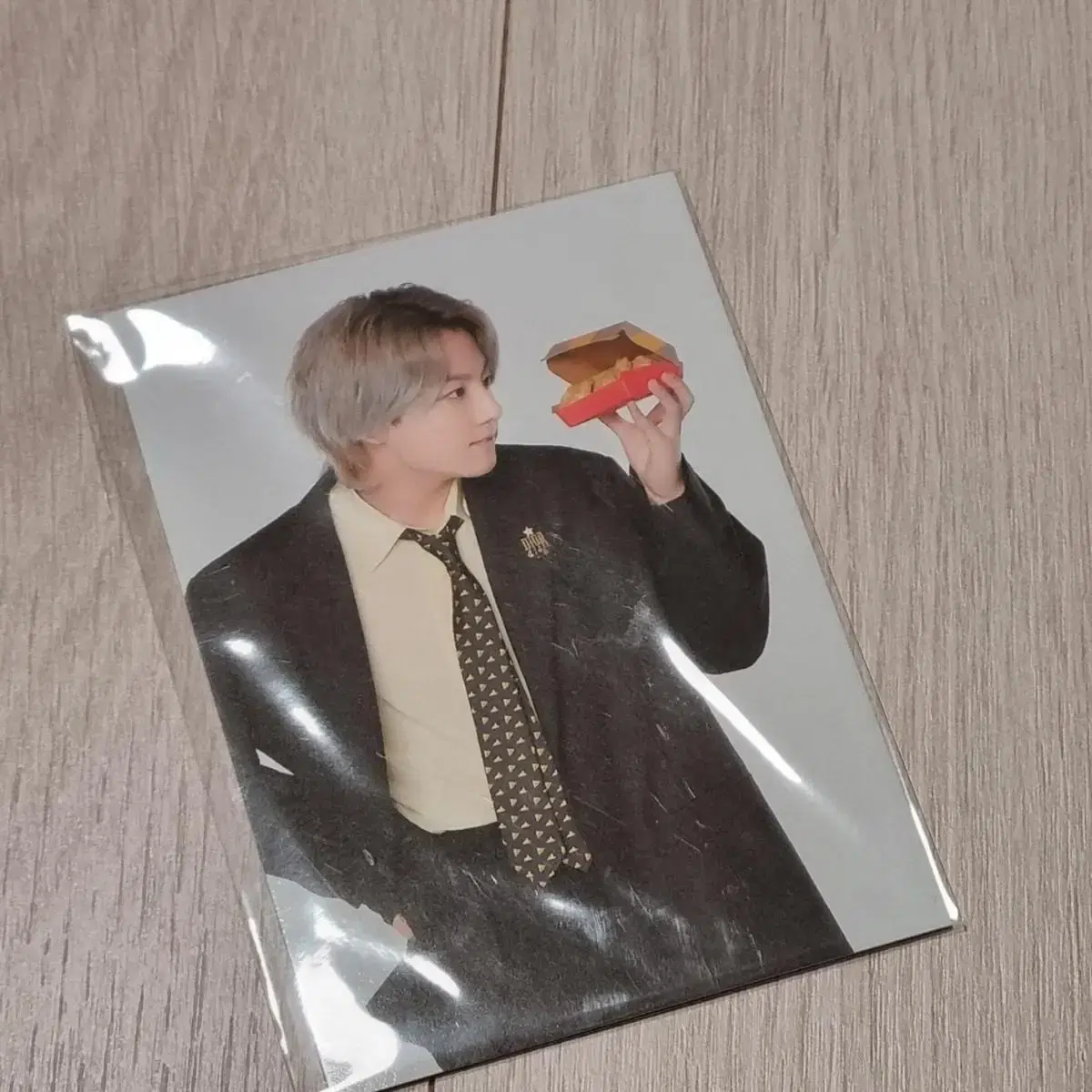 McDonald's jungkook photocard unsealed