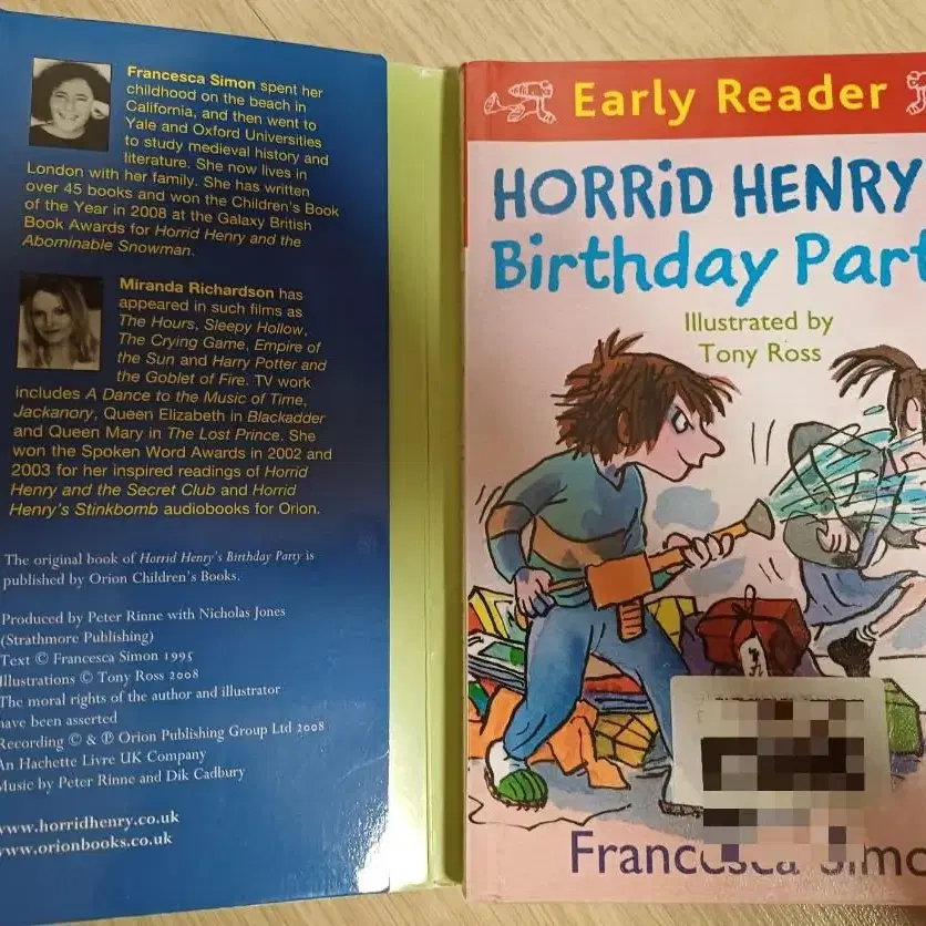 호리드헨리 얼리리더(Horrid Henry early reader)