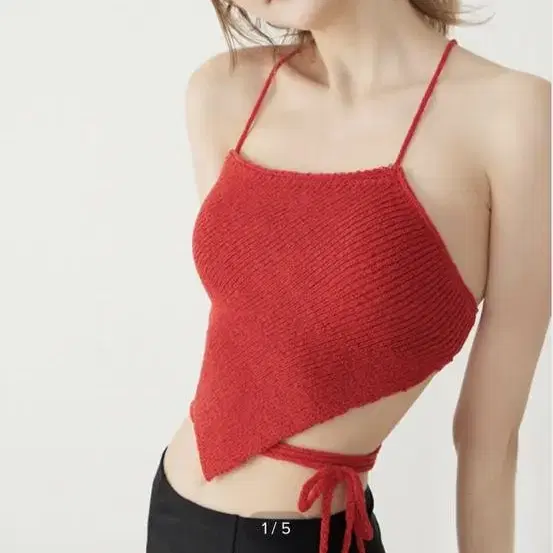 꽈페 비키니 수영복 strap knit top 구해요!