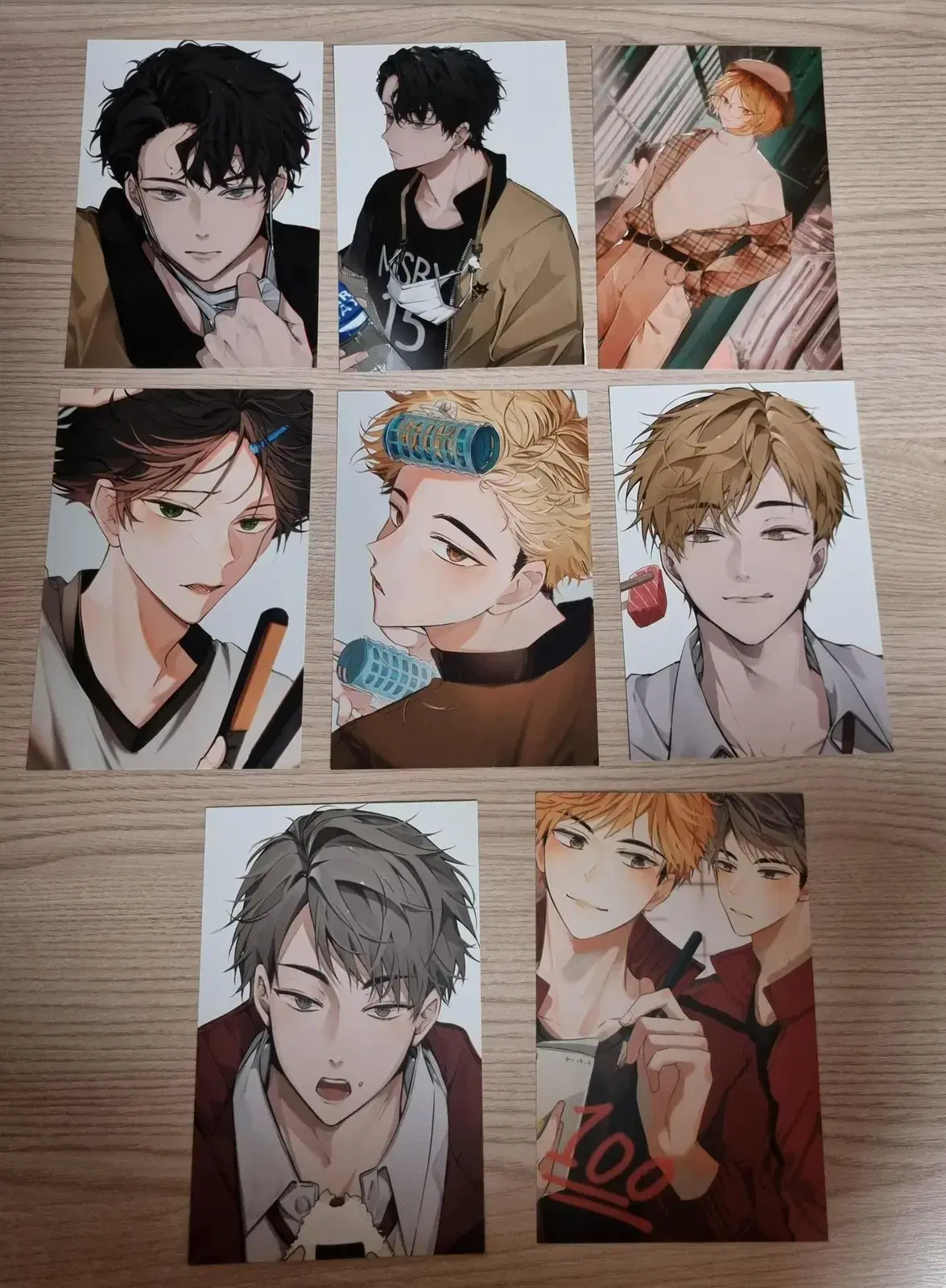 Maya to haikyuu postcard