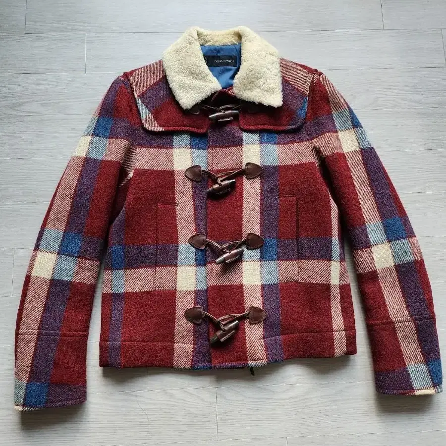 정품 디스퀘어드2 Tweed Duffle Jacket-eu48