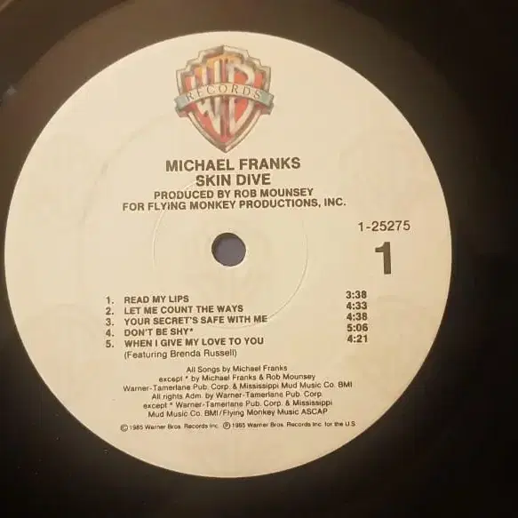 미국원반/Michael Franks - Skin Dive LP