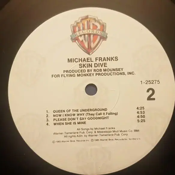 미국원반/Michael Franks - Skin Dive LP