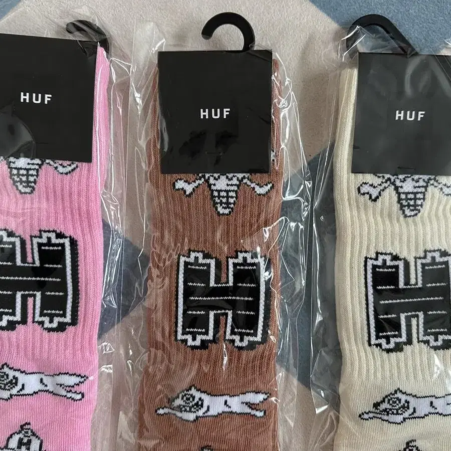 HUF x 아이스크림 BBC 양말 세트