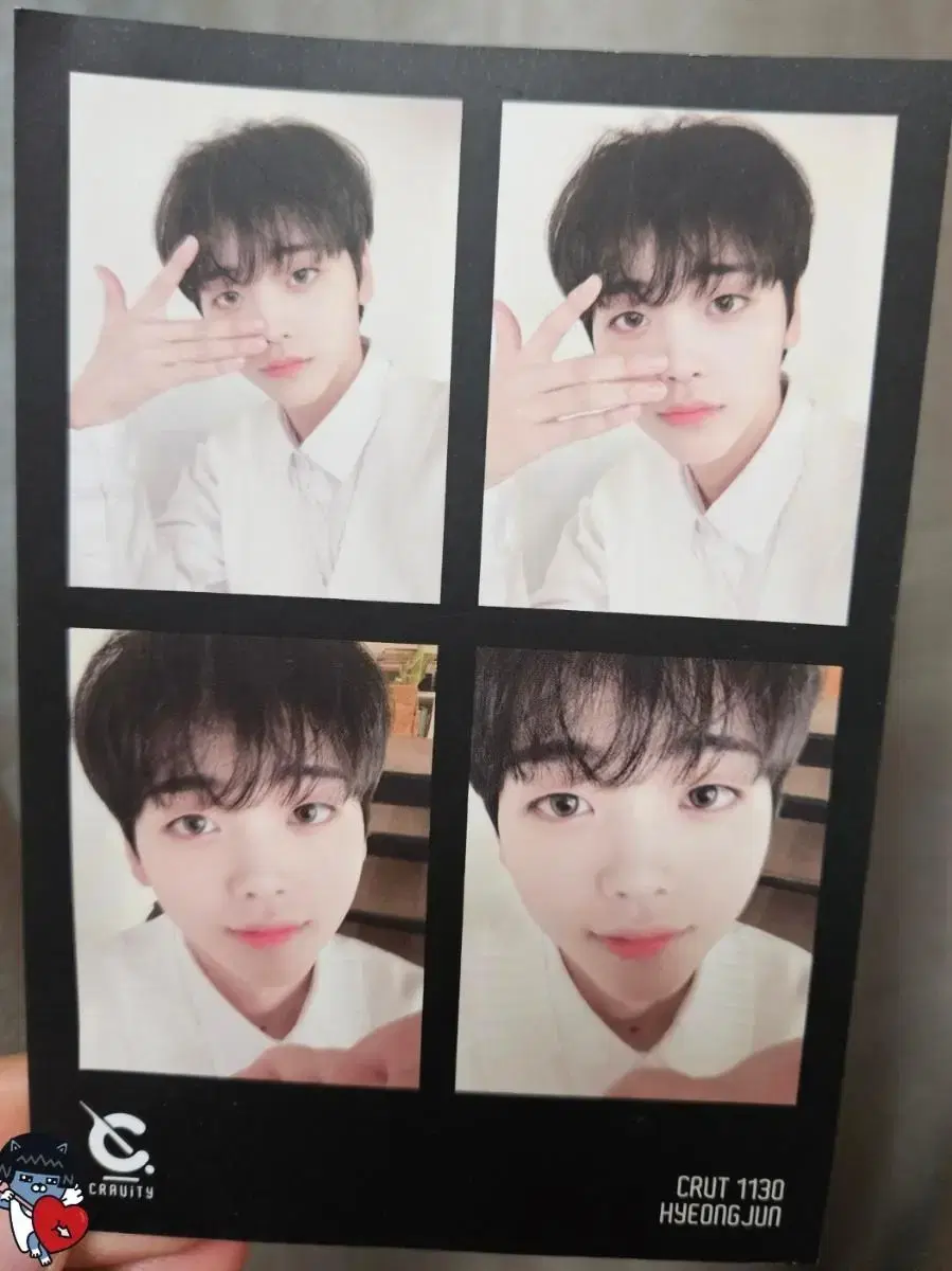 Bulk 1.0 cravity hyeongjun photocard Necut pre-order benefit Luldakke b'oul BlackRouge